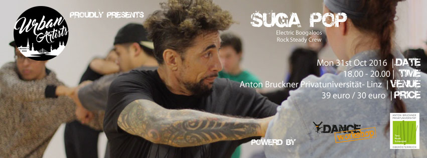 DANCEworkshop with Suga Pop | 31-10-16 | Linz