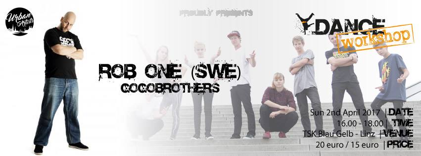 DANCEworkshop with Rob One | 2.4.17 | Linz