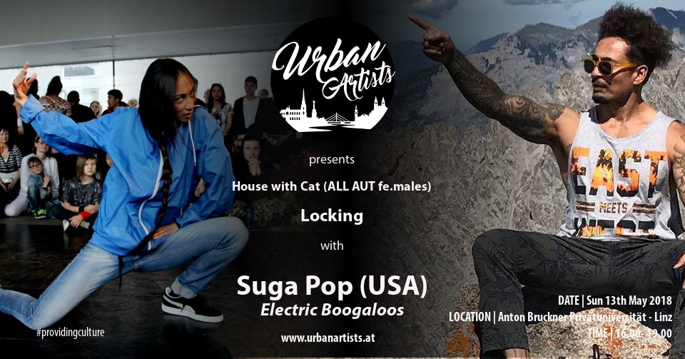 DANCEworkshop mit Suga Pop und Cat | 13. Mai 2018